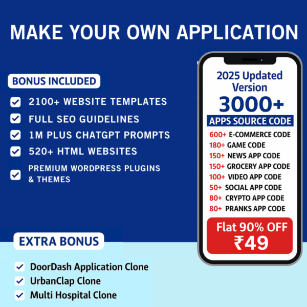 3000+ App Source Code Bundle