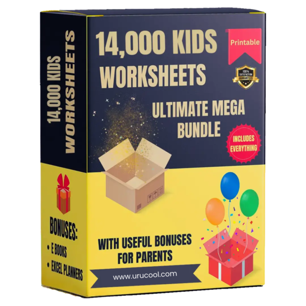 14000+ Kids Activity Worksheet